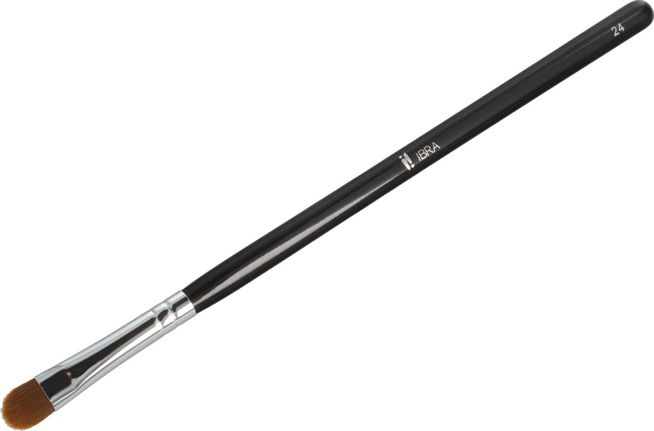 Ibra IBRA Pędzel nr 24 Nylon - do nakładania korektorów lub baz 1szt