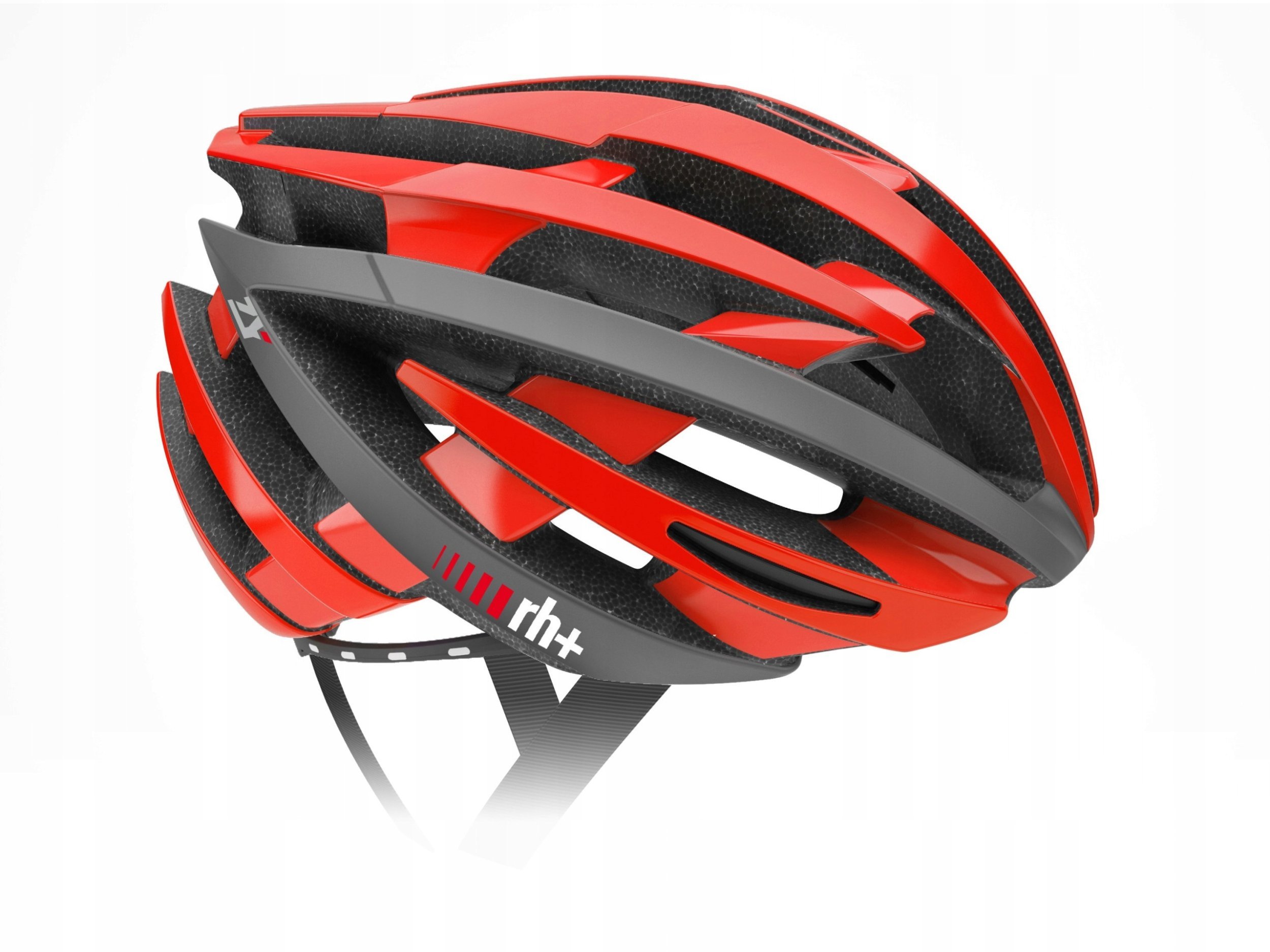 Kask rowerowy zeroRH+ ZY SHINY RED/ARROW MATT ANTHRACIT XS/M