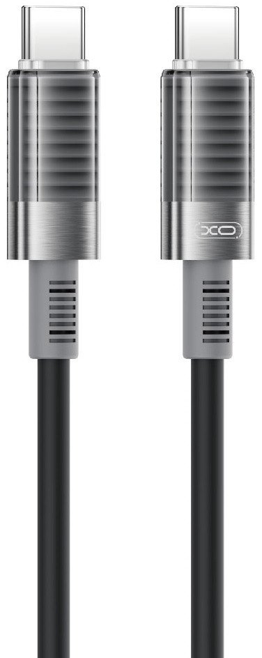 XO kabel NB-Q282B PD USB-C - USB-C 1,0m 60W czarny
