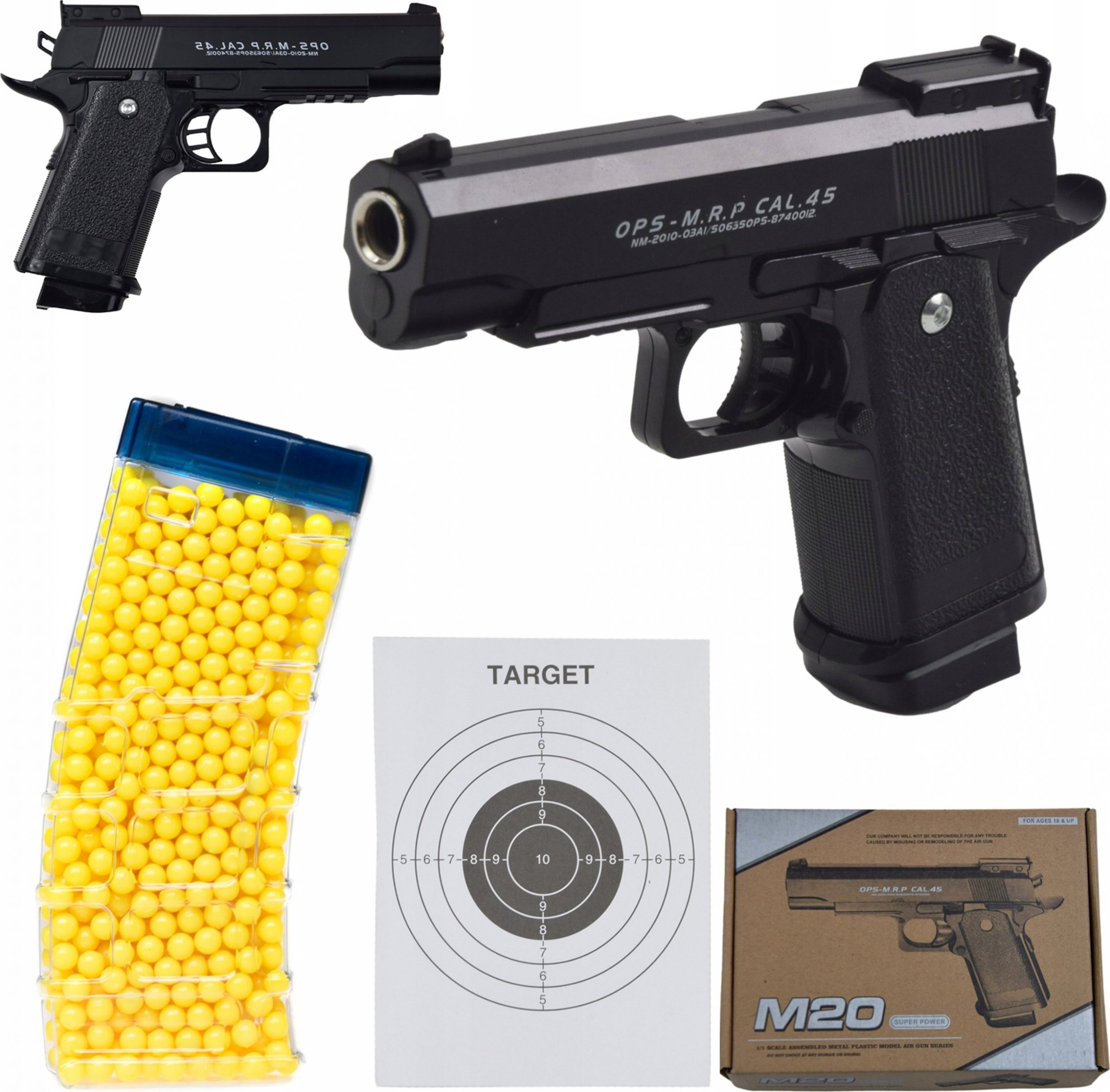 Skleplolki Pistolet metalowy na kulki 6MM ASG