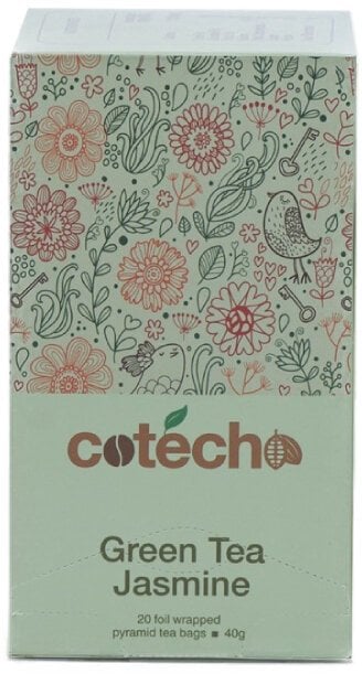 Cotecho Herbata zielona Green Tea Jasmine 20 piramidek