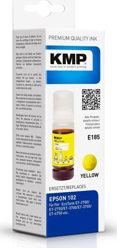 KMP Printtechnik AG KMP Tinte EcoTank* T03R4 6000 S. yellow remanufactured