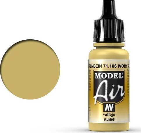 Vallejo Vallejo Model Air Ivory RLM05 71.106 uniwersalny