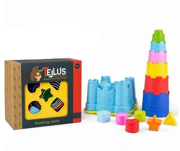 Bkids Eko-klocki 2w1 Piramida i foremki