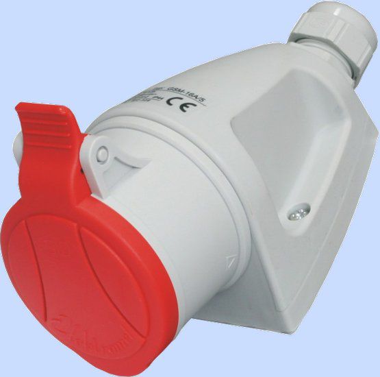 Elektromet Gniazdo stałe MINI 32A 400V 5P IP44 GSM-32/5 (921865)
