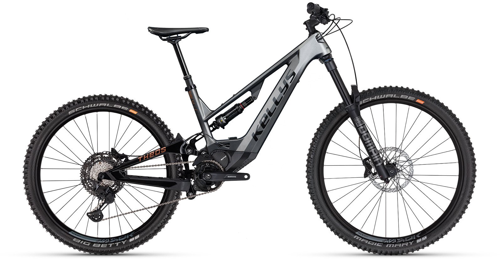 Kellys Theos F60 SH 29/27,5" 820Wh 85Nm Wybierz rozmiar ramy: M, Wybierz kolor: Anthracite