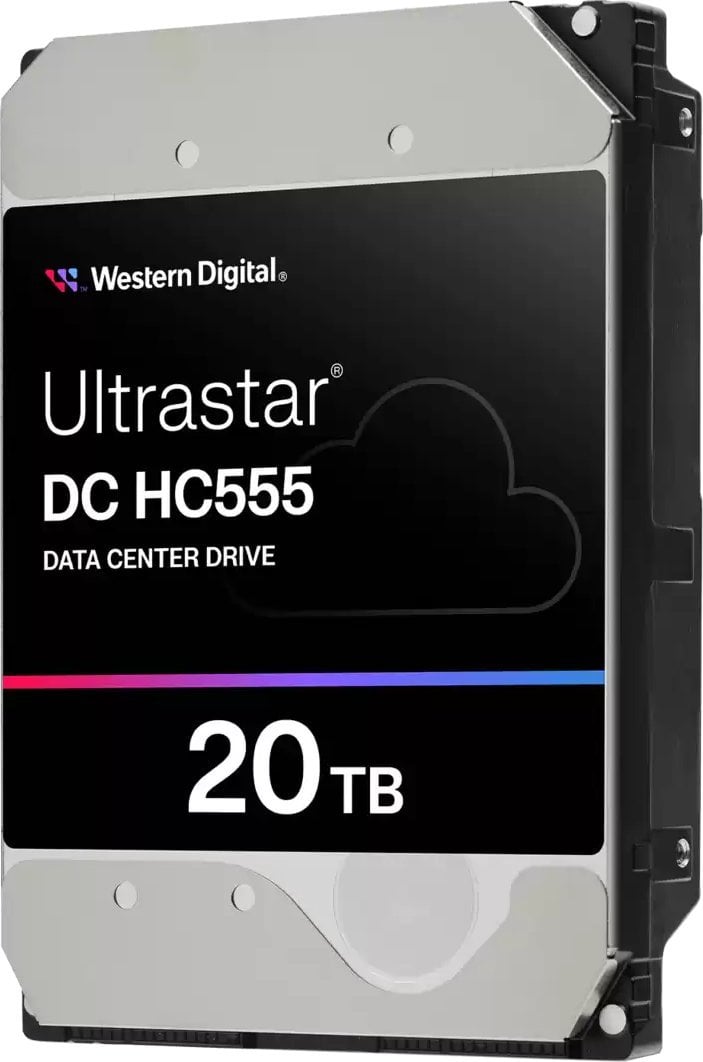 Dysk WD Ultrastar DC HC555 dysk twardy 20 TB 7200 RPM 512 MB 3.5" Serial ATA III