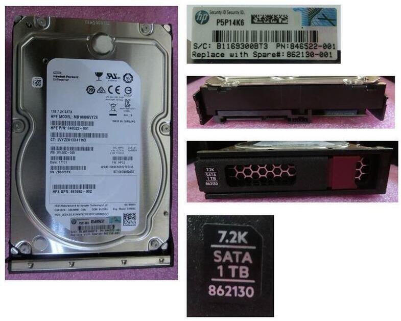 Dysk HP 1TB SATA 6G 7.2K LFF LP