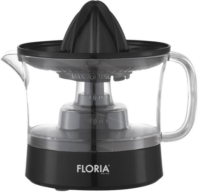 Wyciskarka do cytrusów Floria ZLN2129 Cytusowy Sok wyciskarka 0.5L 25W ZLN2129 (8682744812129)