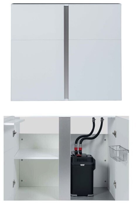 Fluval Szafka do zestawu Siena 270, biała, 90 x 55 x 73 cm