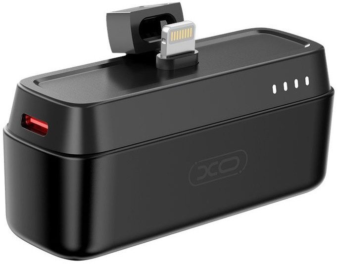 XO POWERBANK MINI PR244 20W 5000mah lightning czarny