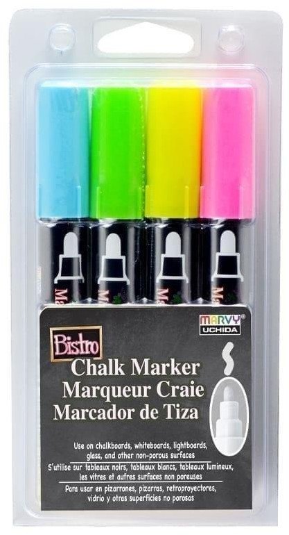 Easy Markery kredowe Bistro Chalk Marker 4 kolory