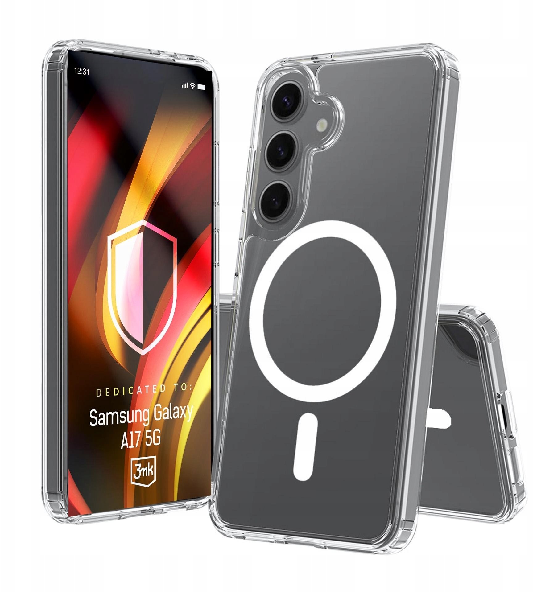 Samsung Galaxy A17 5G/ 4G - 3mk Hardy LiqForce MagCase