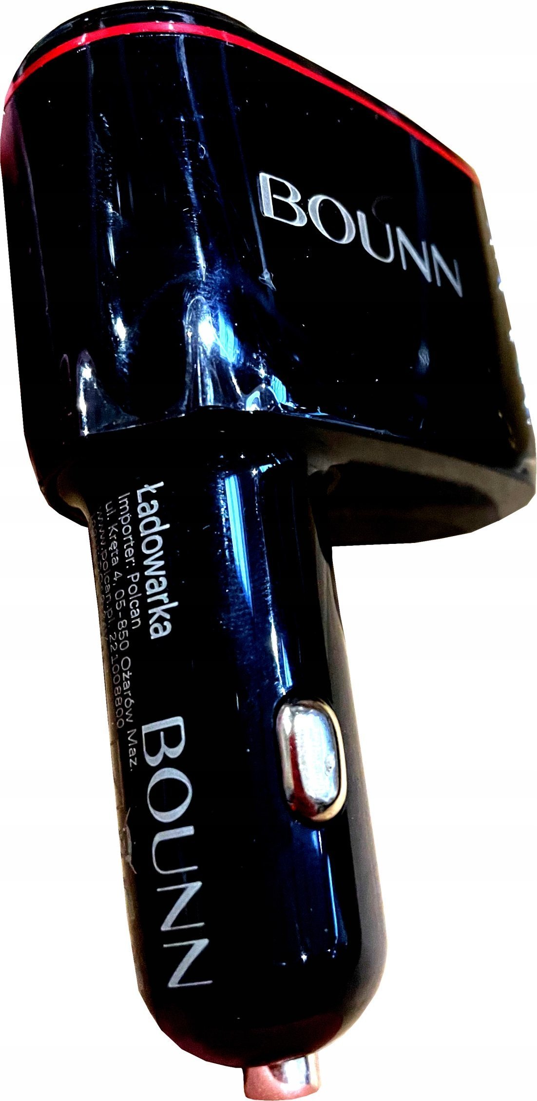 Bounn Åadowarka samochodowa USB 3.0 szybka mocna + gniazdo zapalniczki 12V/24V