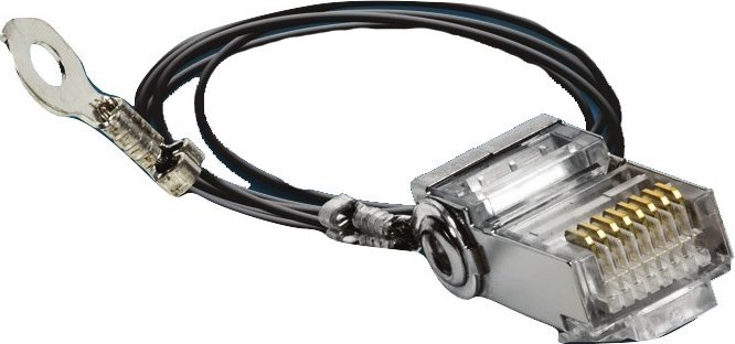 TC-GND - Ubiquiti Networks Ubiquiti TOUGHCable Connectors ESD Lightning Protection, RJ-45 Plug, Shielded