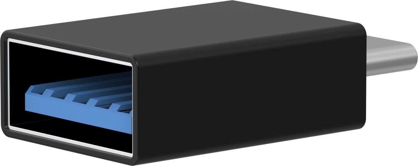 Adapter USB Sinox USB-A - USB-C Czarny (SOE06020)