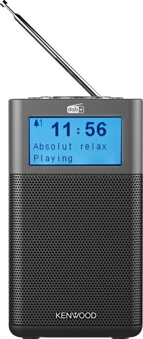 Zdjęcia - Radioodbiorniki / zegar Kenwood Radio   CR-M10DAB DAB+ Radio with Bluetooth/FM black/grey 