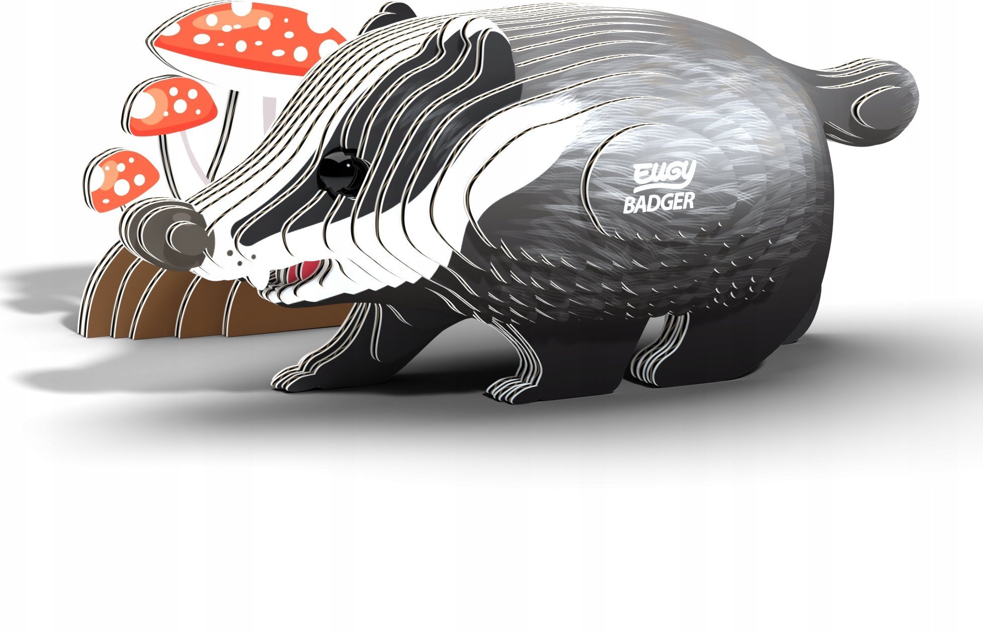 Fat Brain Toys Borsuk Eugy. Eko* Układanka 3D