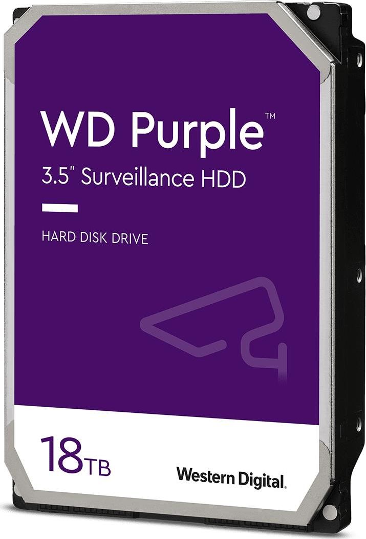 Dysk serwerowy WD WD Purple Surveillance 18TB 3.5'' SATA III (6 Gb/s) (WD180PURZ )