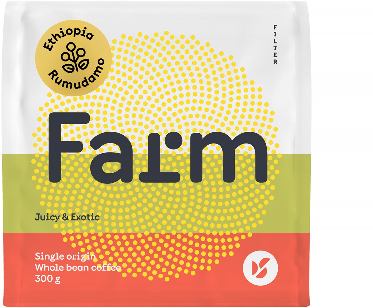 Doubleshot - kawa ziarnista Etiopia Rumudamo Natural Filter 300 g