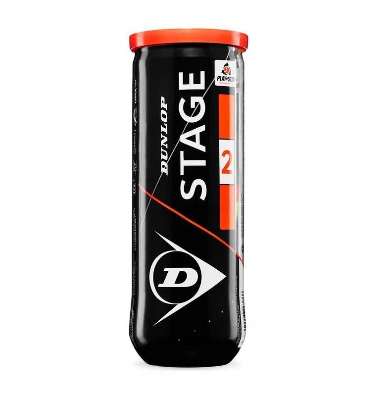 Dunlop Piłka tenisowa Dunlop Stage 2 Orange 3