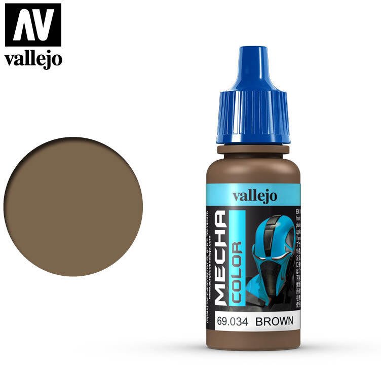Vallejo Vallejo: 69.034 - Mecha Color - Brown (17 ml)