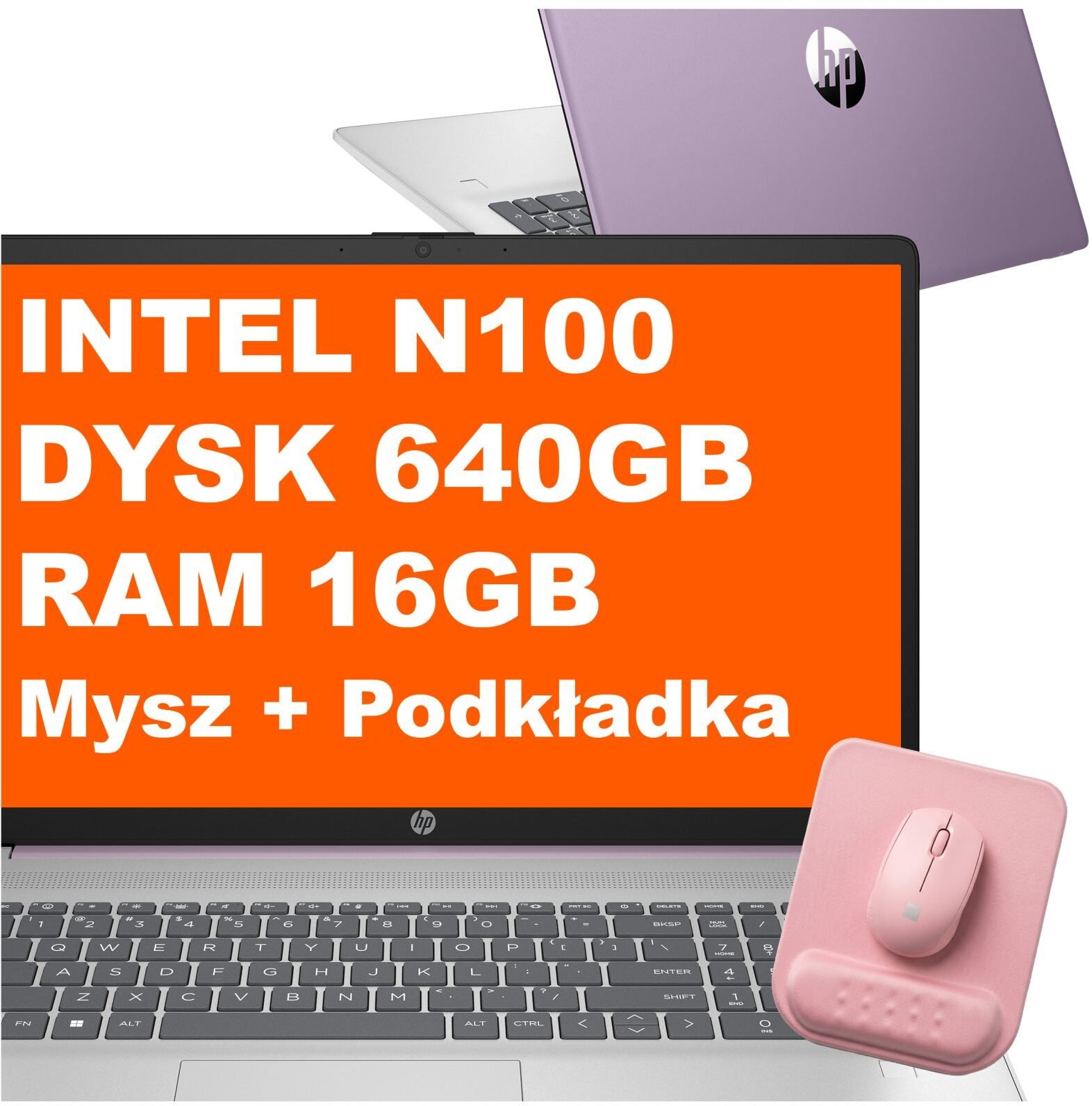 HP 17-cn3163ds Intel N100 / 16GB / 640GB / W11 (BS6Y5UA)