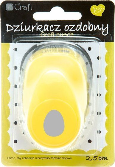 DP Craft Dziurkacz ozdobny 2,5 cm Jajko