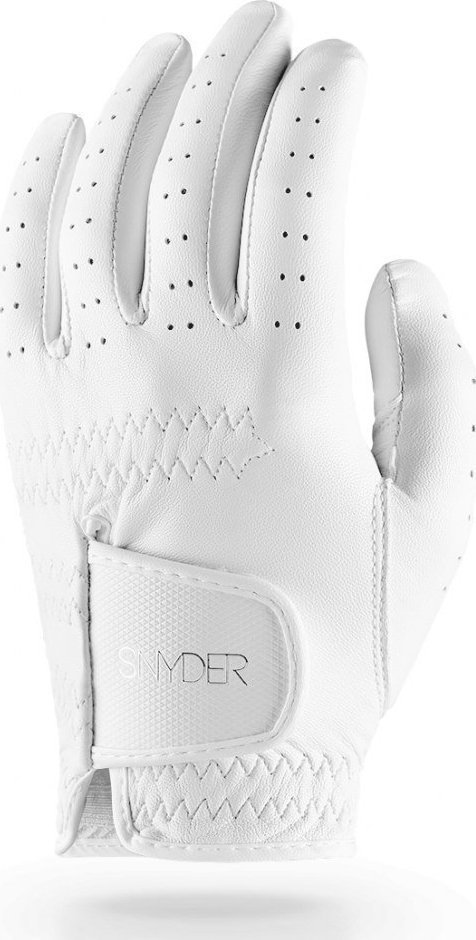 Snyder morele Rękawica golfowa SNYDER Soft Cabreta męska, roz ML