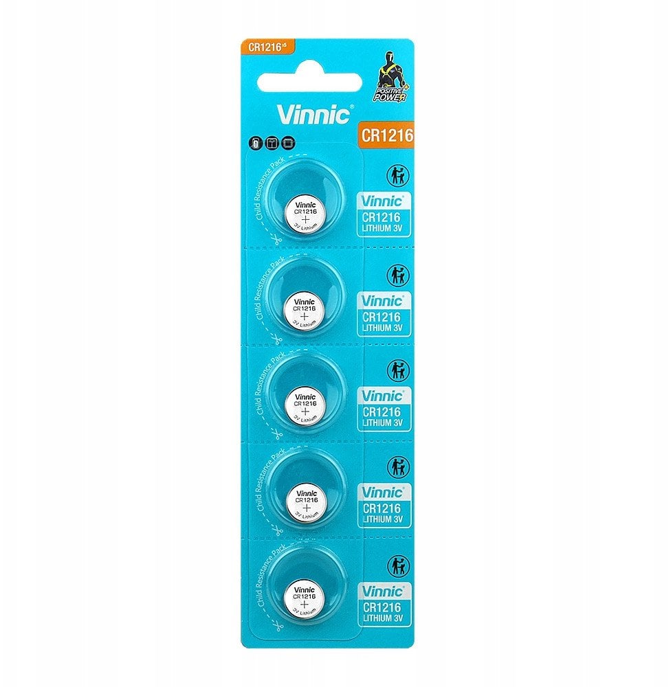 Vinnic Bateria CR1216 5 szt.