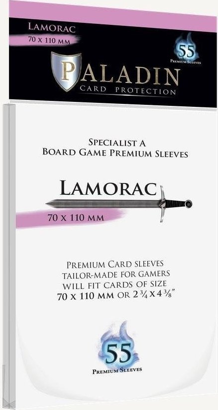 Board&Dice Koszulki na karty Paladin - Lamorac (70x110mm)