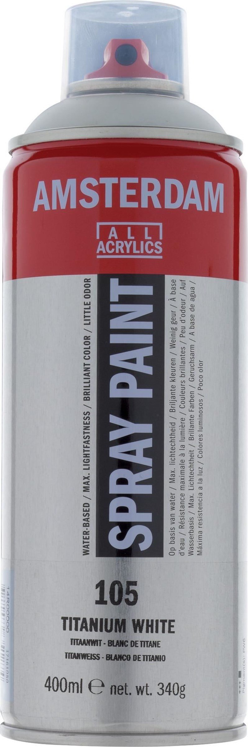 Talens Amsterdam Farba akrylowa 400ml 105 White Spray