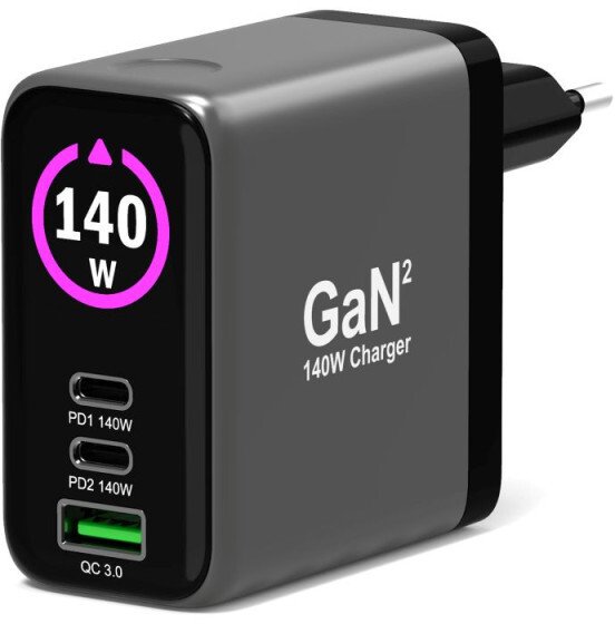 Zasilacz do laptopa Port Designs CHARGER GAN 140W/902140PEU PORT DESIGNS