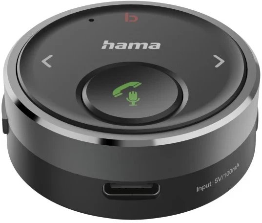 Transmiter FM Hama Bluetooth Registered Receiver for Cars 3 5 mm czarny - odbiornik Bluetooth