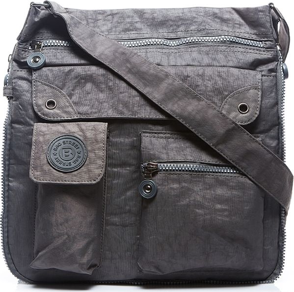 Bag Street Miejska torebka listonoszka szara Kelly