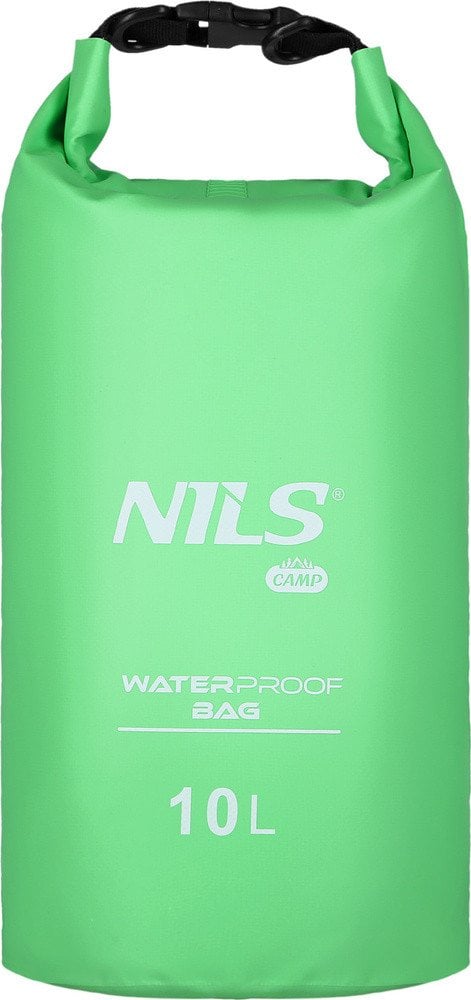 NC17103 KARIMATA SKŁADANA TURYSTYCZNA Z PODBICIEM ALUMINIOWYM + XPE 195 CM ZIELONA NILS CAMP