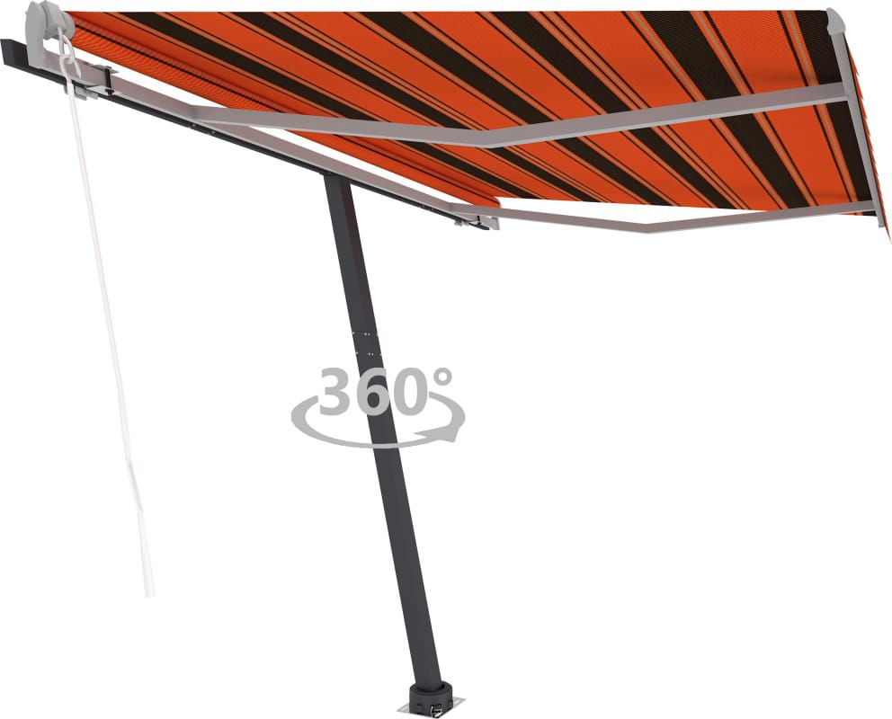 Zdjęcia - Parasol plażowy VidaXL Wolnostojąca, automatyczna markiza, 350x250 cm 