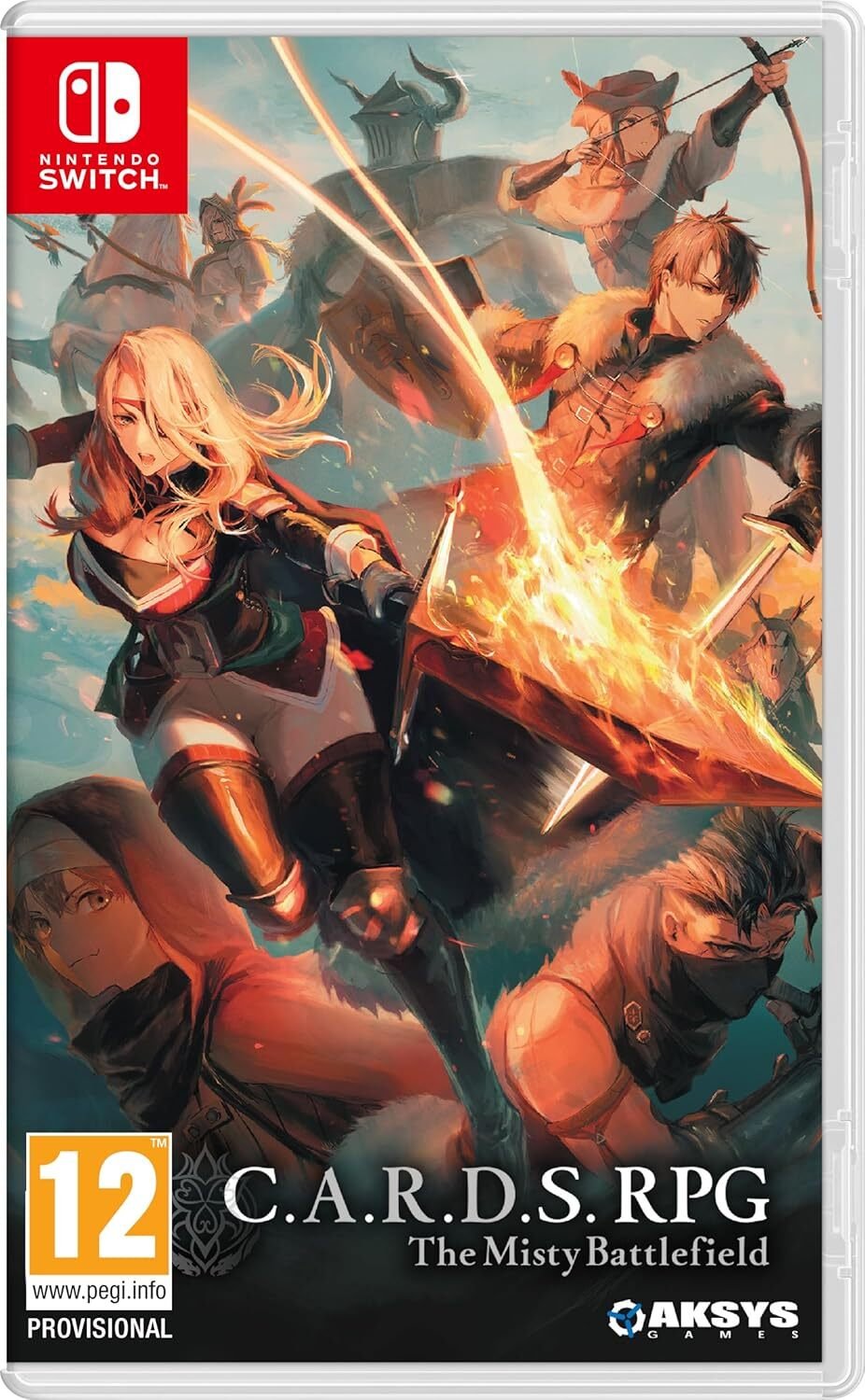 Aksys Games C.A.R.D.S. RPG: The Misty Battlefield - Total Warfare Edition (NS)