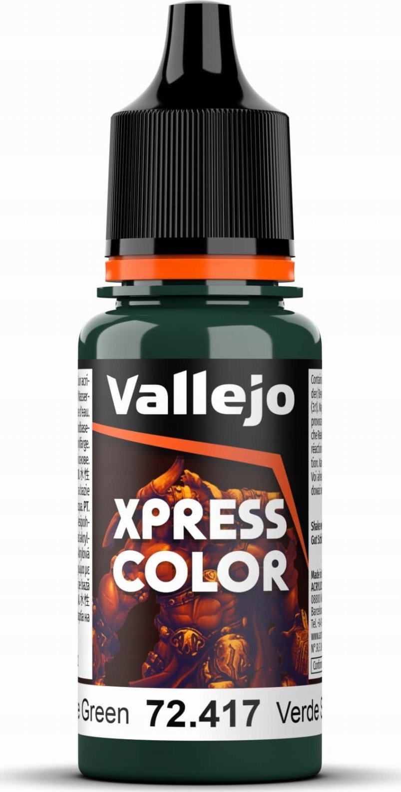 Vallejo Vallejo: 72.417 - Xpress Color - Snake Green (18 ml)