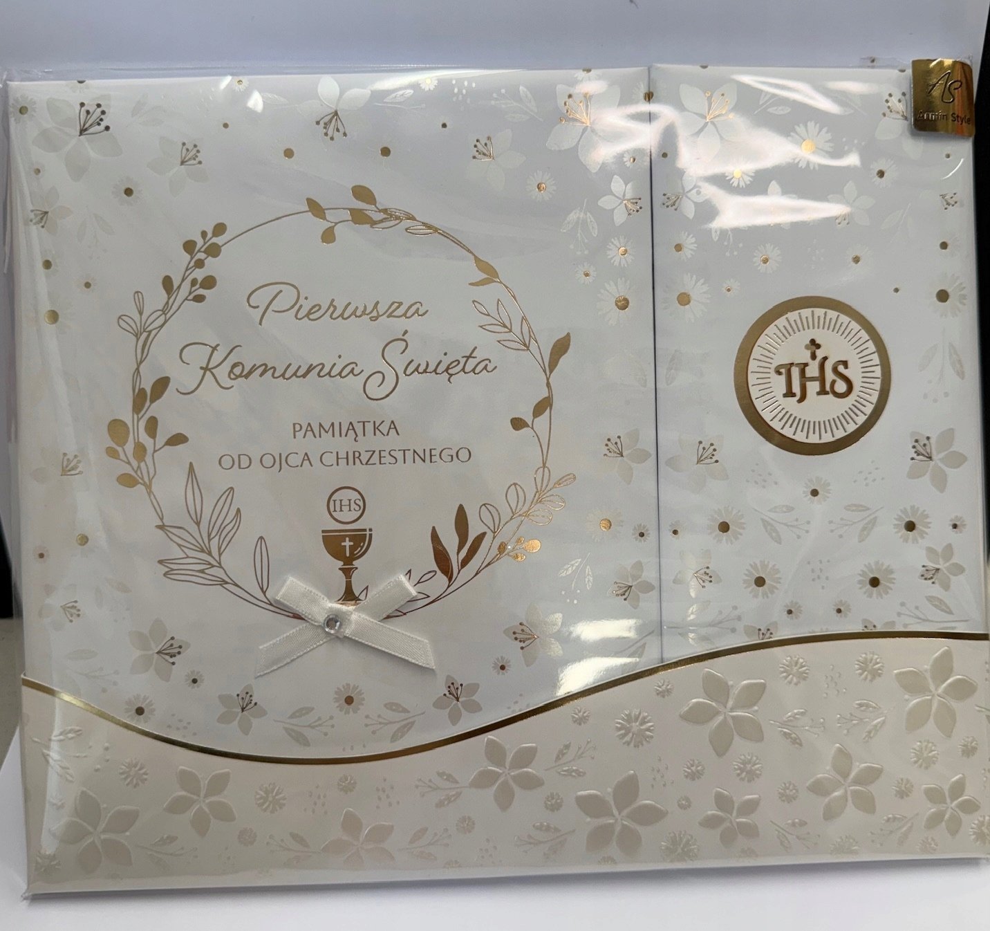 Armin Style Pamiątka książeczka Komunia A4 tryptyk