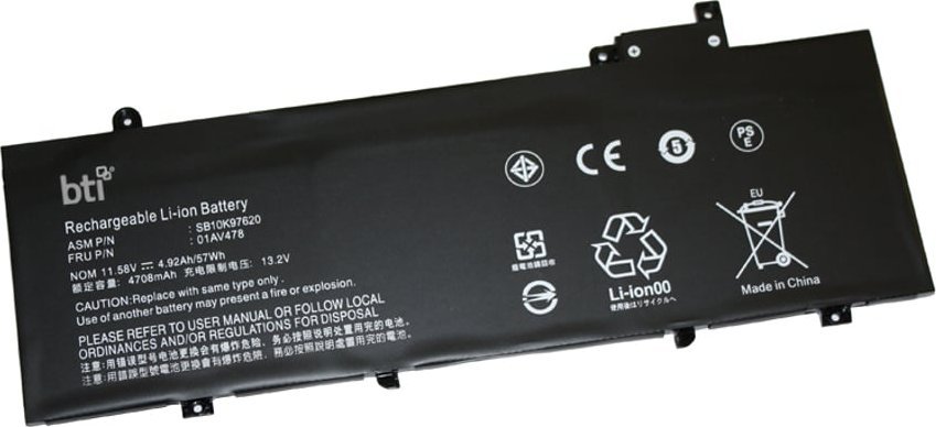 Bateria BTI BTI 01AV479- części zamienne do notatników Bateria