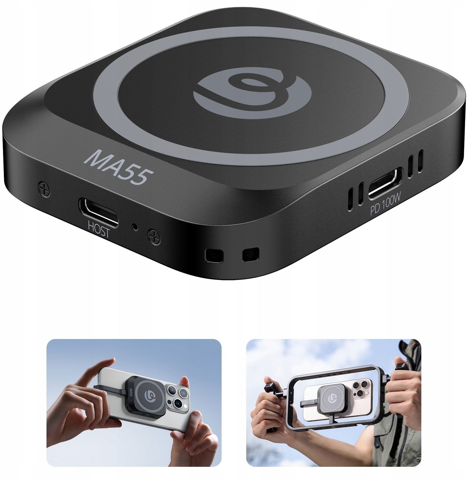 Ulanzi Magnetyczna Obudowa Uchwyt Na Dysk Ssd Do Telefonu Usb-c Chłodzenie Ulanzi / Ma55 / M097