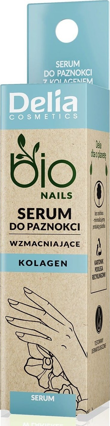 Delia Bio Nails* Wzmacniające serum do paznokci z kolagenem 11 ml