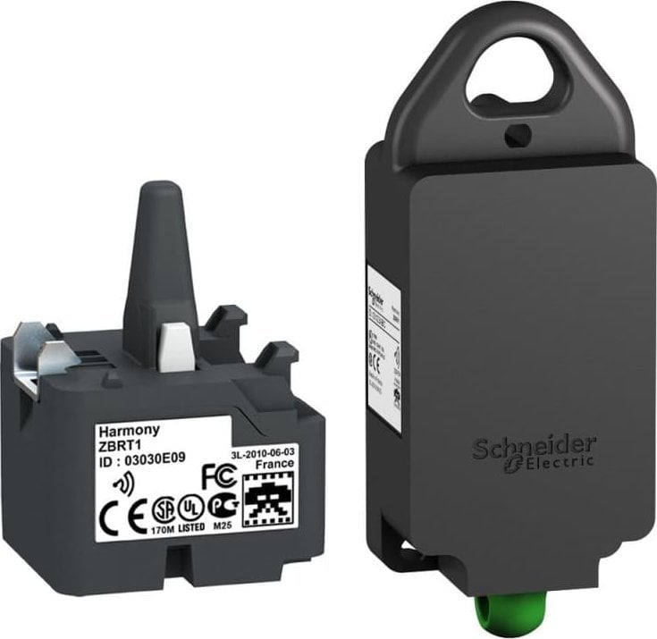 Schneider Electric Harmony XB4R Nadajnik do przycisków bezprzewodowych bez główki Plastik ZBRT1