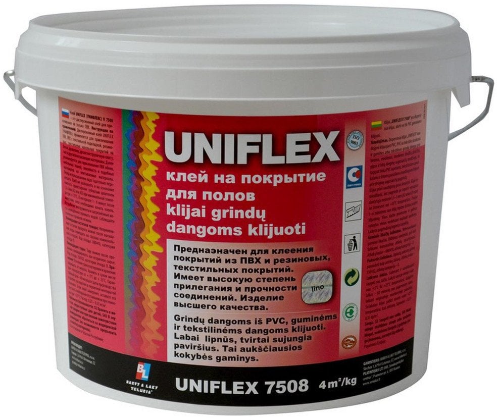FLOOR COVERING ADHESIVE UNIFLEX 3 KG
