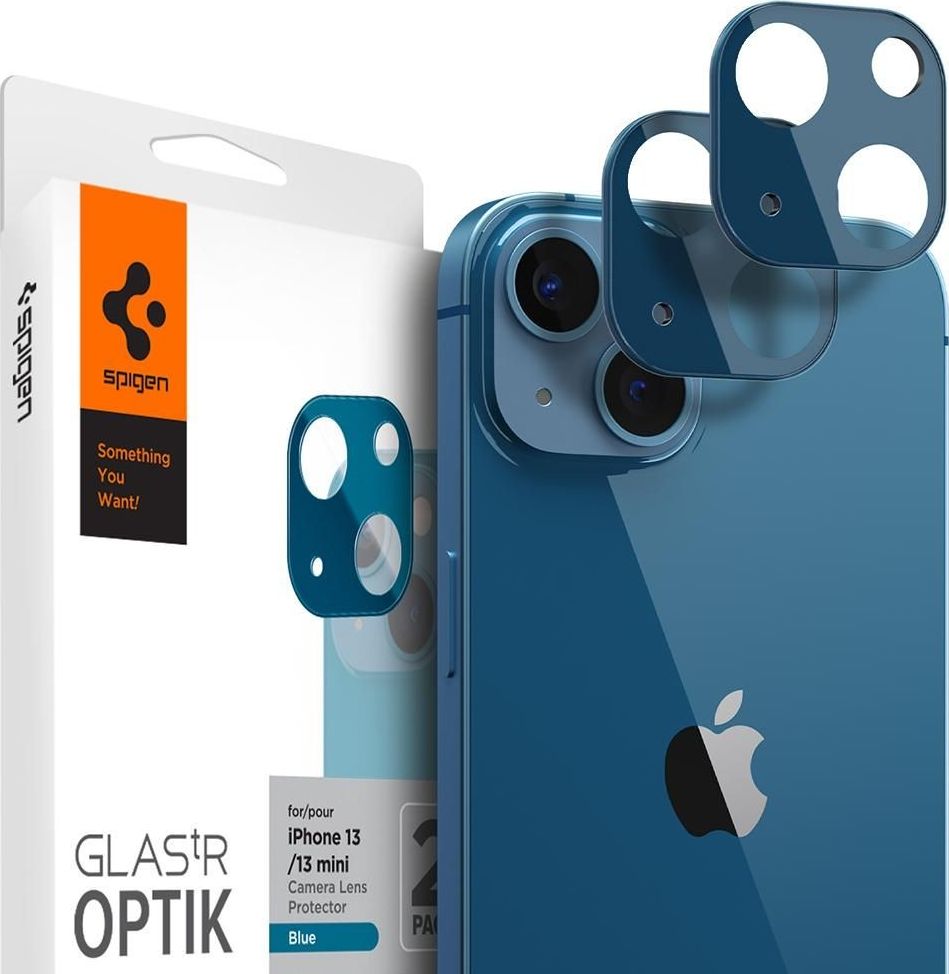 Zdjęcia - Szkło / folia ochronna Spigen Szkło hartowane na aparat  Optik Camera Lens Apple iPhone 13/ 
