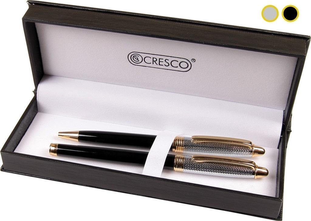 Cresco Pióro + długopis Majestic w etui 38 mix