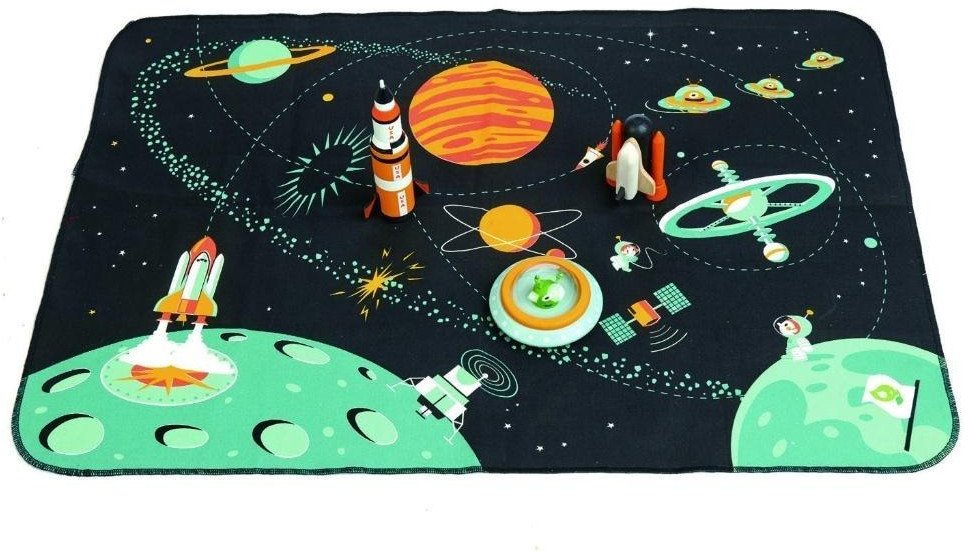 Tender Toys Mata z drewnianymi elementami Przygoda w Kosmosie