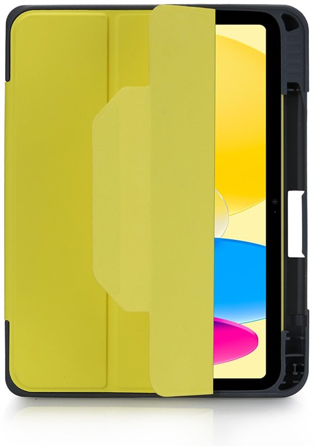DEQSTER 40-1013774 etui na tablet 27,7 cm (10.9") Pokrowiec Żółty