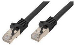 Eigenbrand BASIC-S kabel S/FTP PIMF Rohkabel Cat.7 czarny 2,0m